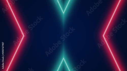 Abstract Neon Lights