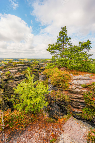 Cesko Svycarsko, Bohemian Switzerland - Tiske Steny on the North of Czech Republic photo