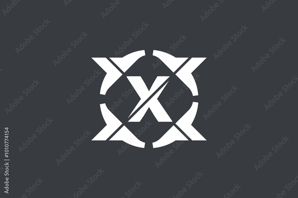 Abstract modern letter x logo template vector design Abstract modern letter x logo template vector design