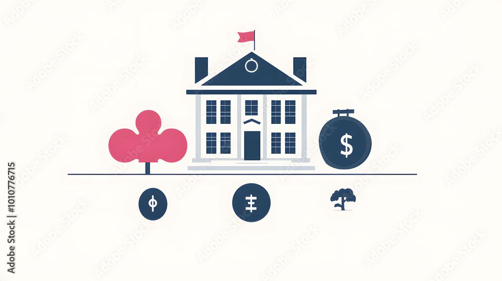 Obraz premium Comparing Interest Savings on Traditional Loans