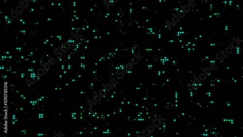 Abstract Cosmic Nebula video animation, defocused background motion graphic, looping, abstract background footage
