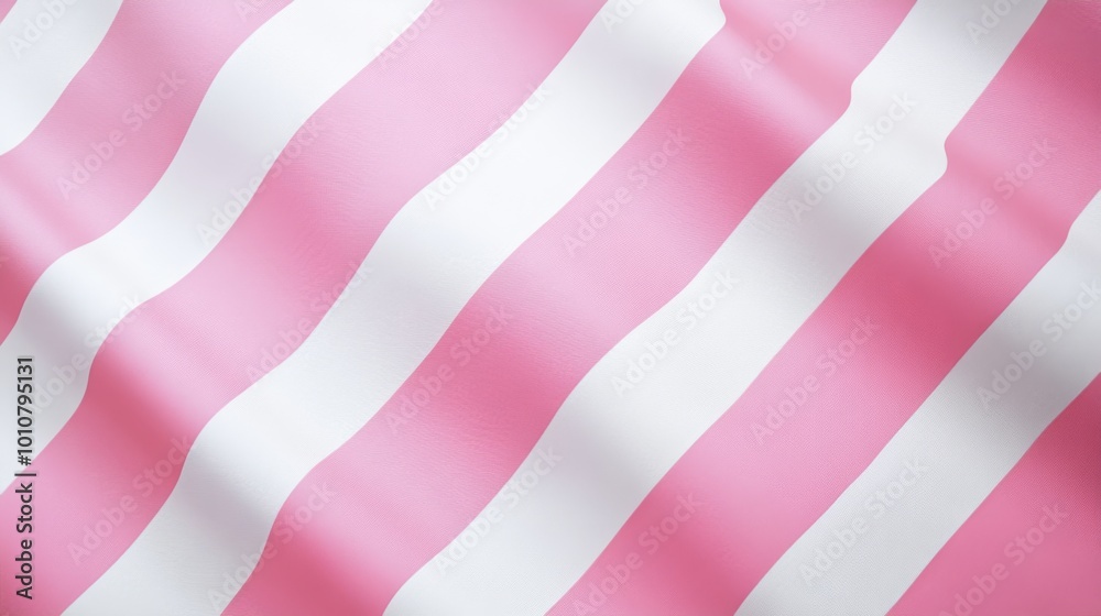 Pink and White Striped Pattern Pink and White Striped Pattern