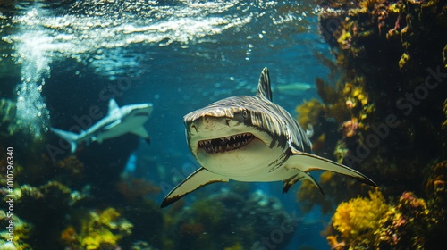 Shark Underwater Adventure