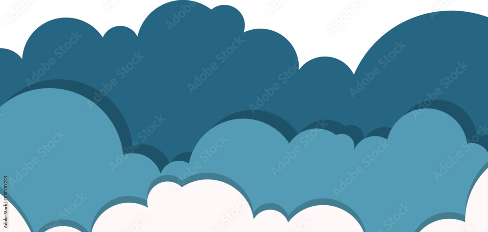 Cloud Papercut Frame Cloud Papercut Frame