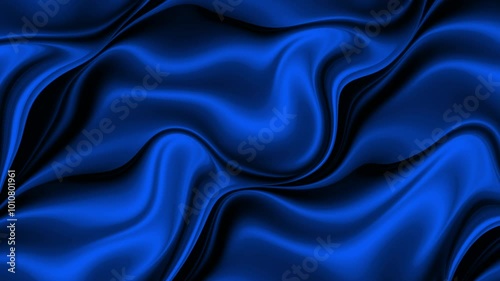 Abstract Silk Satin Waves Background Video Animation