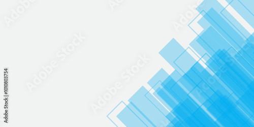 Abstract blue square shape with futuristic concept background. Abstract blue background design. Abstract. Background. Vector. 
