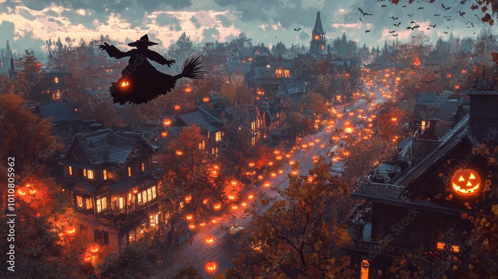 Graphic images in the Halloween concept. Graphic images in the Halloween concept.