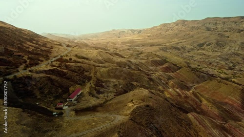 Golden Hills Surrounding David Gareja Monastery Complex
