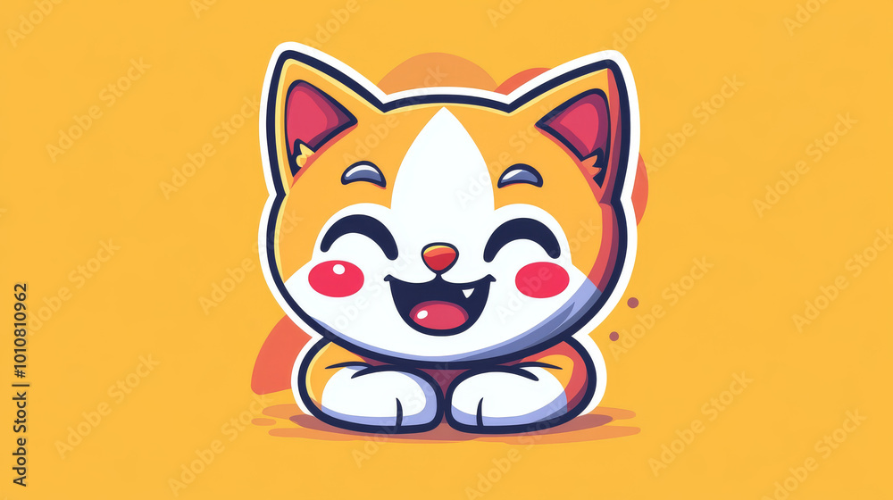 An irresistibly cute anthropomorphic cat mascot, designed for a vector sticker, full of charm and delight.
An irresistibly cute anthropomorphic cat mascot, designed for a vector sticker, full of charm and delight.