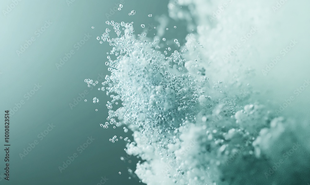 mint to emerald gradient, featuring delicate, floating particles mint to emerald gradient, featuring delicate, floating particles