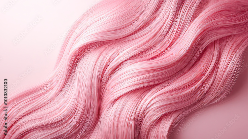 pink artificial hair pink artificial hair