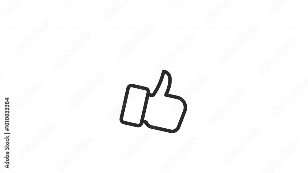 Positive Feedback Icon Animation Positive Feedback Icon Animation