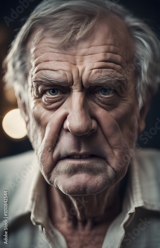 portrait of a old person