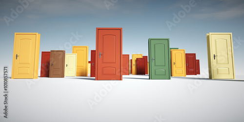 Different doors. Difficult ...