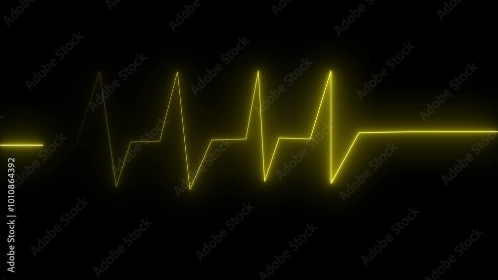 Heartbeat Monitor icon animated video Heartbeat Monitor icon animated video