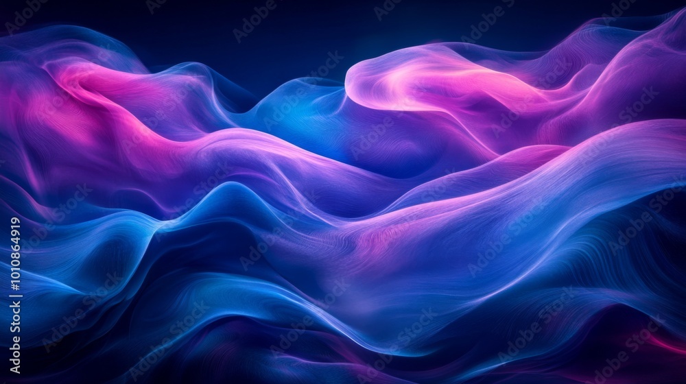 Abstract Ethereal Waves Abstract Ethereal Waves