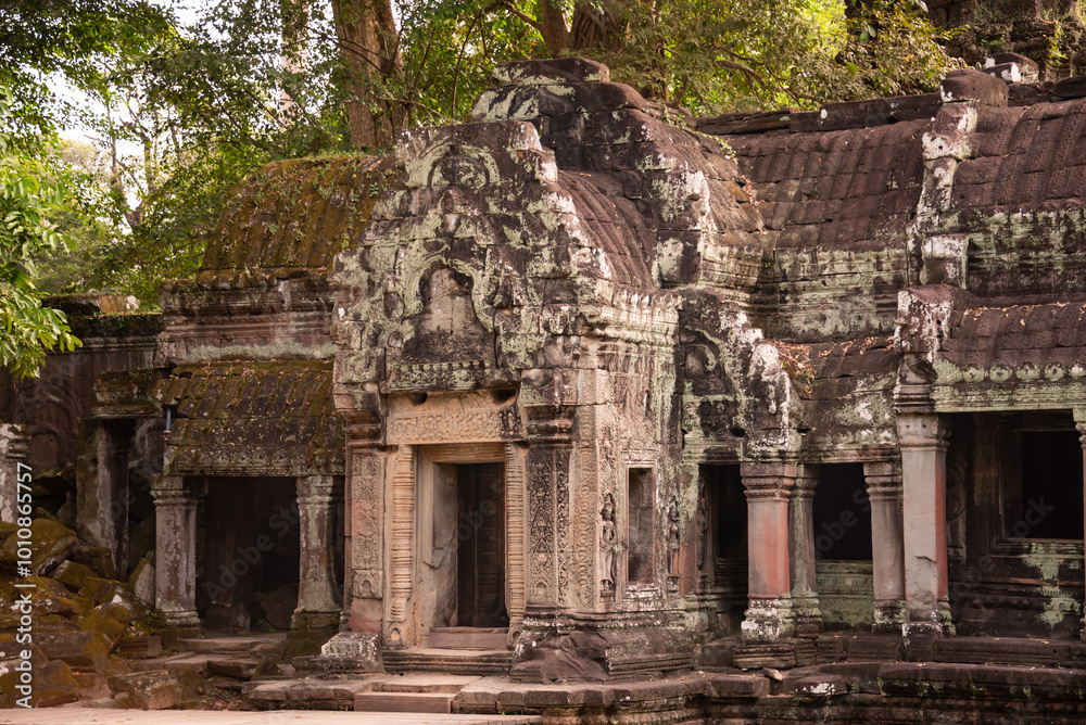 Angkor ancient temple ruins in Cambodia Angkor ancient temple ruins in Cambodia