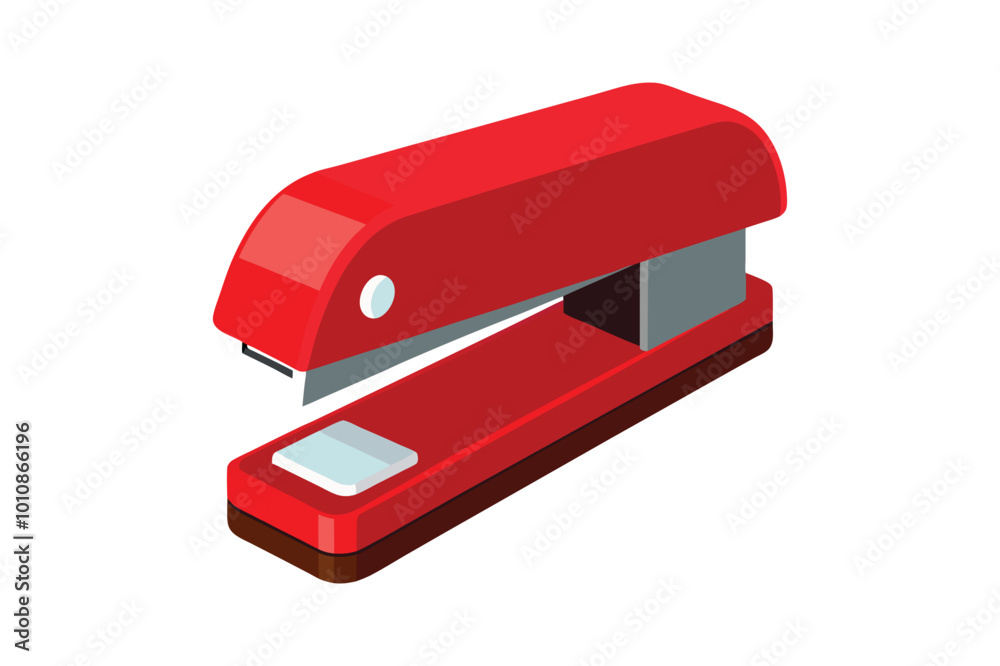 Red stapler vector illustration, Red stapler vector Red stapler vector illustration, Red stapler vector
