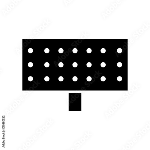 drainage system glyph icon