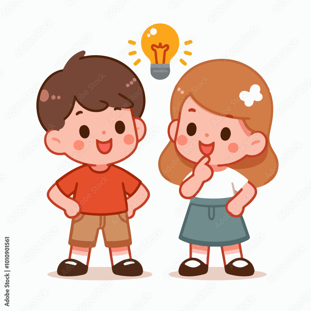 children who find ideas