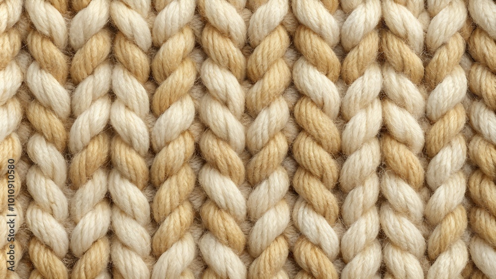 Seamless Wool Texture with Realistic White and Beige Patterns - High-Quality Fabric Texture Seamless Wool Texture with Realistic White and Beige Patterns - High-Quality Fabric Texture