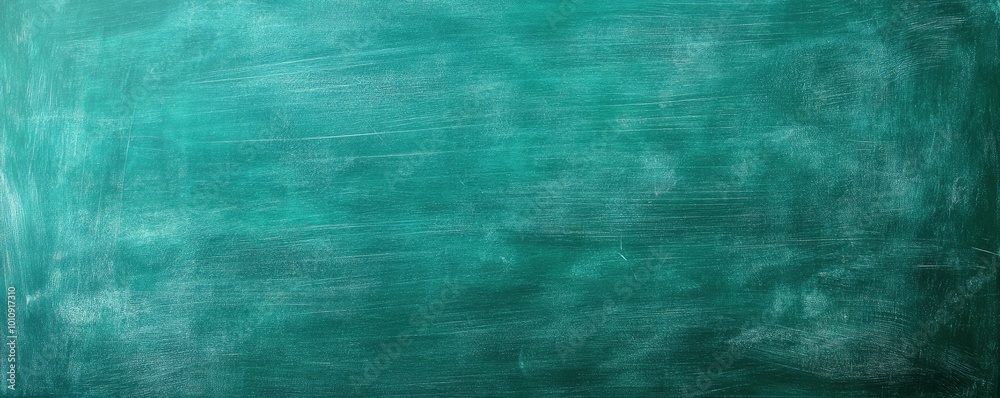 Detail of a green chalkboard in an abandoned school. Detail of a green chalkboard in an abandoned school.