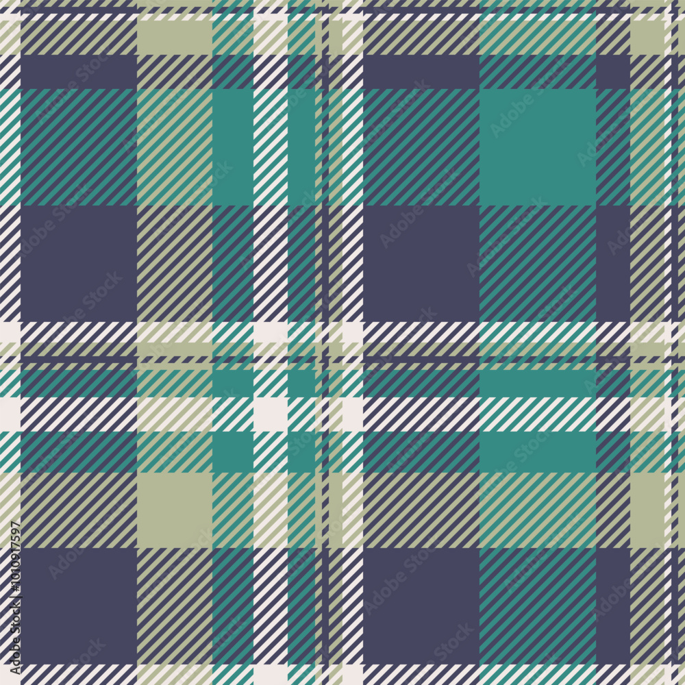 Form textile tartan pattern, plank fabric texture background. Repeatable patterns check seamless plaid vector in pastel and teal colors. Form textile tartan pattern, plank fabric texture background. Repeatable patterns check seamless plaid vector in pastel and teal colors.