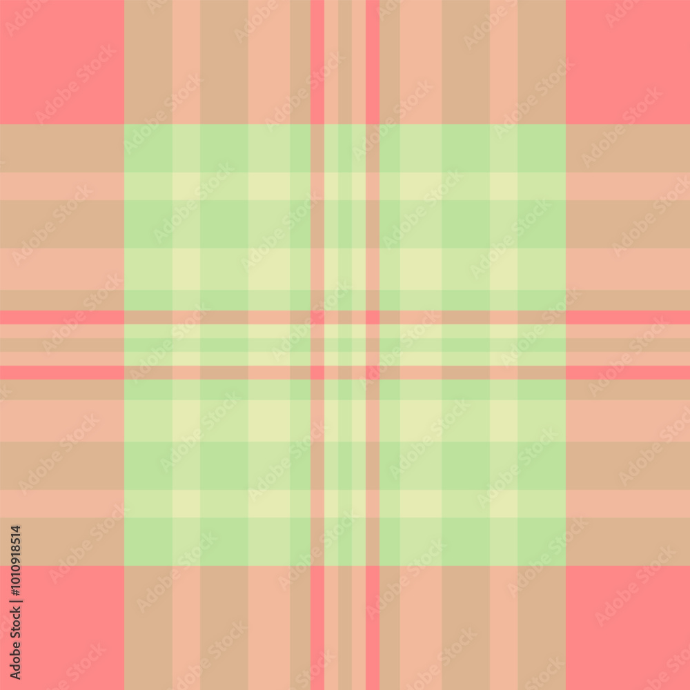 Present tartan plaid vector, tile texture textile fabric. Elementary background seamless check pattern in orange and light colors. Present tartan plaid vector, tile texture textile fabric. Elementary background seamless check pattern in orange and light colors.