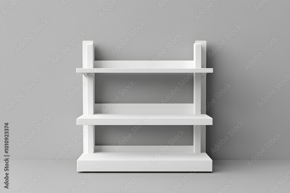 3d White Empty Product Display For Supermarket With Shelves mock up Isolated on white background. Retail shelf, ,display mockup. 3d White Empty Product Display For Supermarket With Shelves mock up Isolated on white background. Retail shelf, ,display mockup.