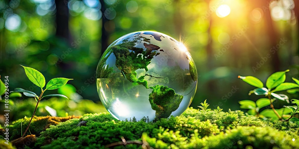 The globe surrounded by abundant foliage embodies the essence of nature, promoting sustainability while raising awareness about climate change and environmental preservation. The globe surrounded by abundant foliage embodies the essence of nature, promoting sustainability while raising awareness about climate change and environmental preservation.