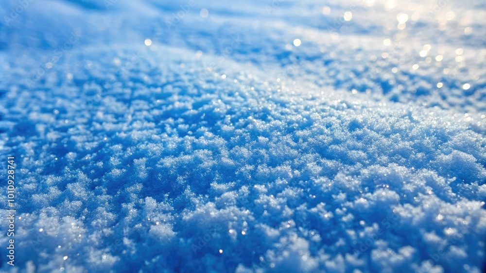 This close-up view captures textured snow, showcasing bright white hues complemented by various shades of blue, perfect for winter backgrounds and designs. This close-up view captures textured snow, showcasing bright white hues complemented by various shades of blue, perfect for winter backgrounds and designs.