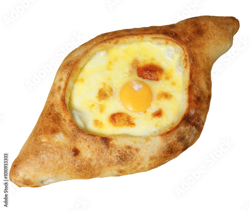 Khachapuri, Georgian national dish.