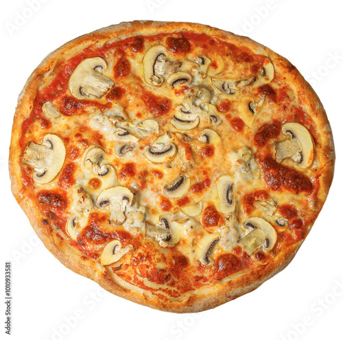 Pizza according to the Georgian recipe.