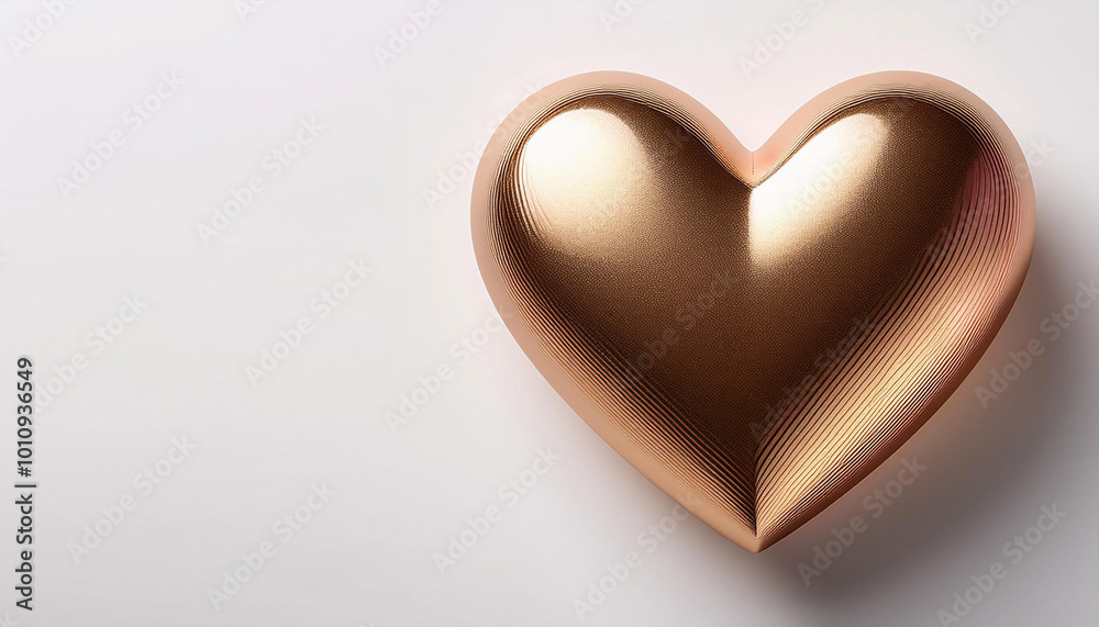 Heart Shape with Shadow: Romantic Valentine's Day Clip Art Heart Shape with Shadow: Romantic Valentine's Day Clip Art