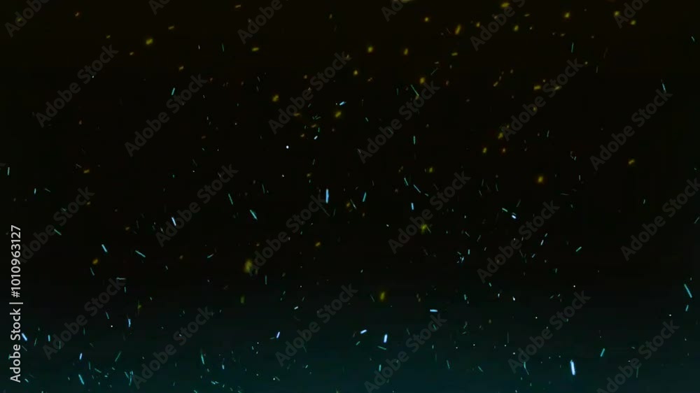 Fireflies And Light Particles Glowing In The Night Overlay Background Effect Fireflies And Light Particles Glowing In The Night Overlay Background Effect
