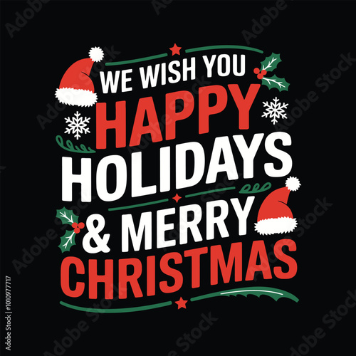 a poster that says we wish you western christian holiday and western christian holiday.