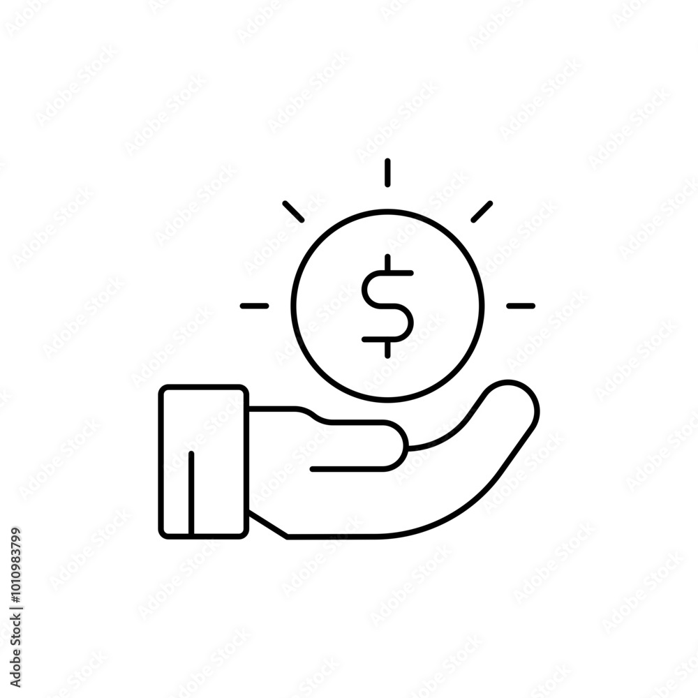 profit icon, money icon, coin icon profit icon, money icon, coin icon