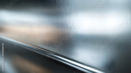 Metallic Minimalism  Flat Silver Texture