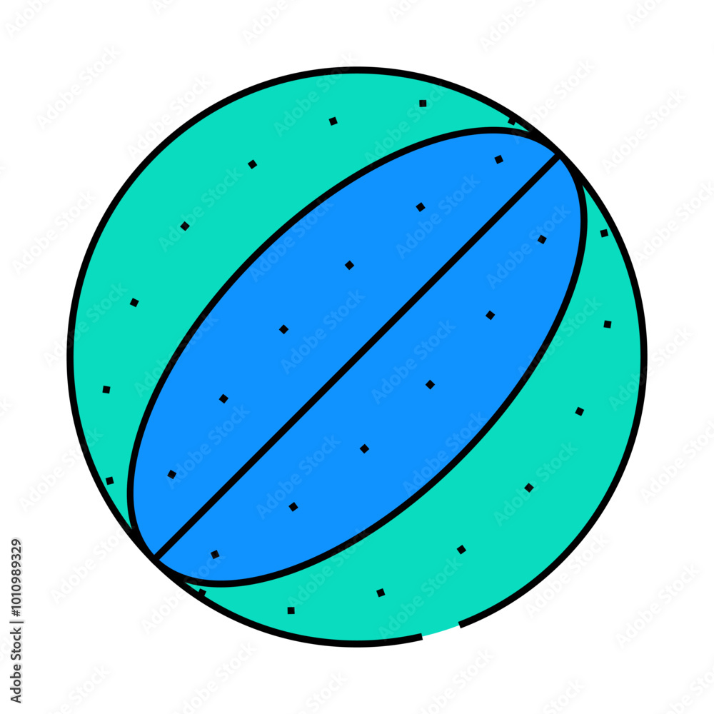 chewing ball for dog line icon vector. chewing ball for dog sign. isolated symbol illustration chewing ball for dog line icon vector. chewing ball for dog sign. isolated symbol illustration