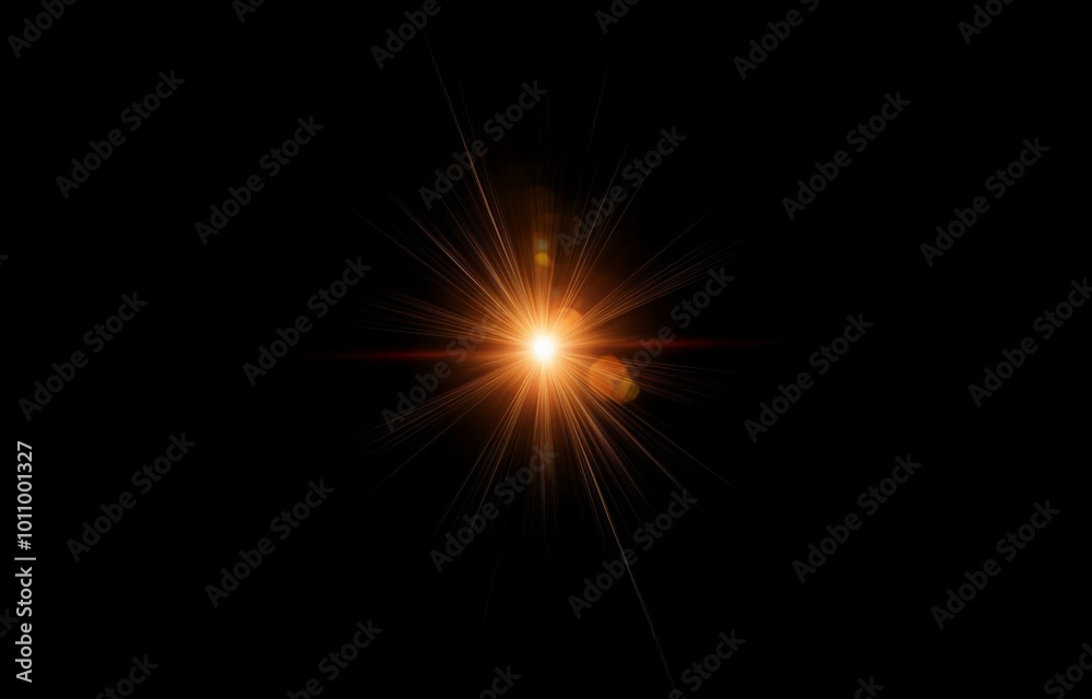 A bright orange sunburst radiating light against a dark background. A bright orange sunburst radiating light against a dark background.