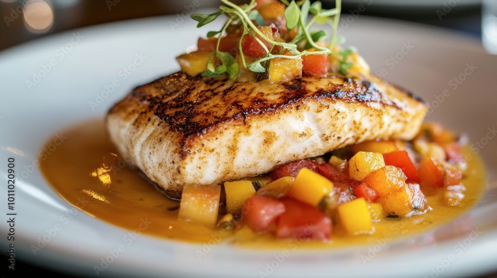 A close-up of a beautifully plated Northern dish, showcasing its vibrant colors and enticing presentation. A close-up of a beautifully plated Northern dish, showcasing its vibrant colors and enticing presentation.