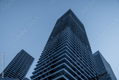 Wallpaper Mural Modern Architectural Marvels: A Unique Perspective on Urban Development Torontodigital.ca