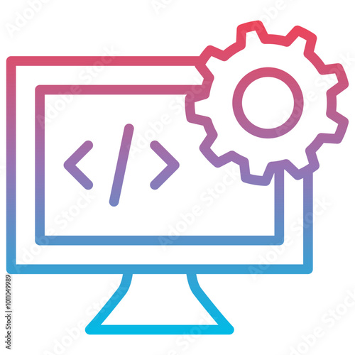 Coding Process Icon