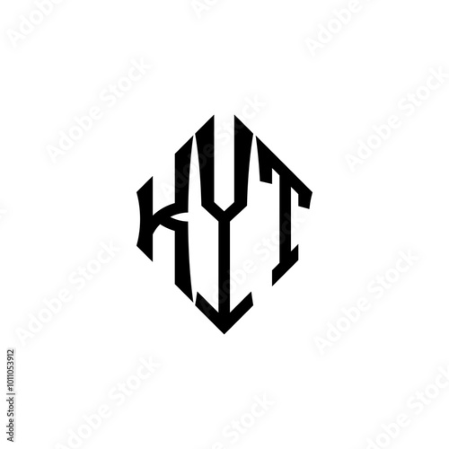 kyt letter logo vector illustration