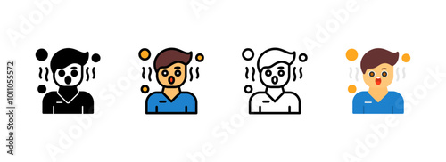 Set of Awe Icon