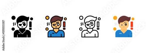 Set of Curiosity Icon
