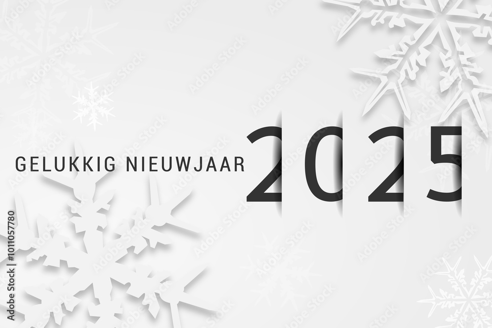 2025 - gelukkig nieuwjaar 2025