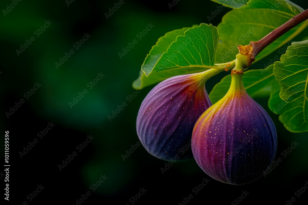 Ripe fig poster, bright color texture, ripe fruit poster or ad idea Ripe fig poster, bright color texture, ripe fruit poster or ad idea