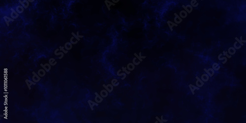 Abstract dark blue watercolor cloudiness, mist, or smog background. Dark navy blue sky with black background and blurred pattern. Vivid textured aquarelle painted art design background.	

