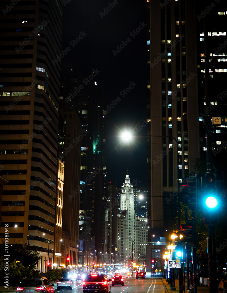 Fototapeta premium Midnight Drive